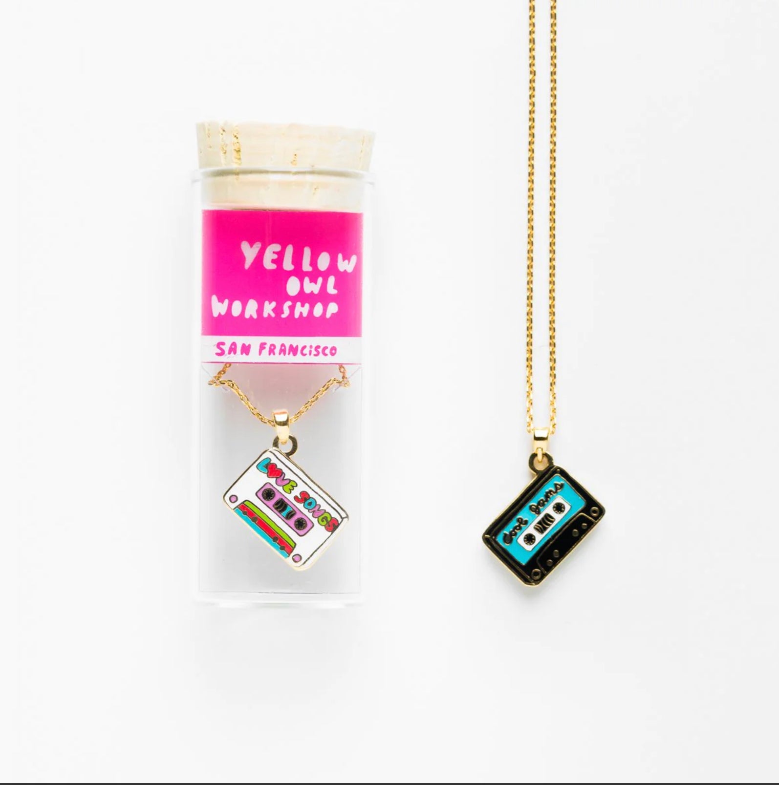 Colorful Two-Sided Pendant